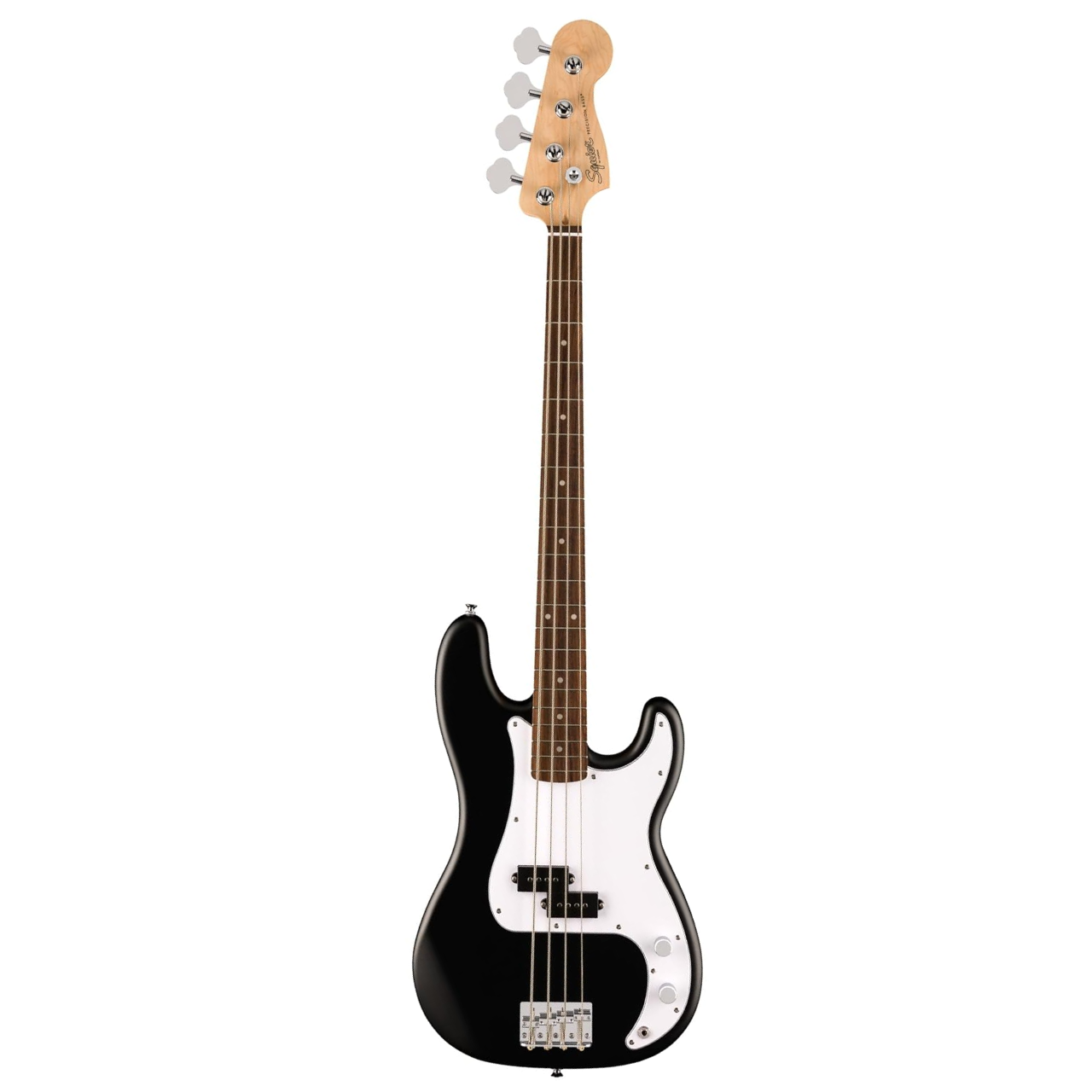 Squier Debut Series Precision Bass Guitar, Laurel FB, Black