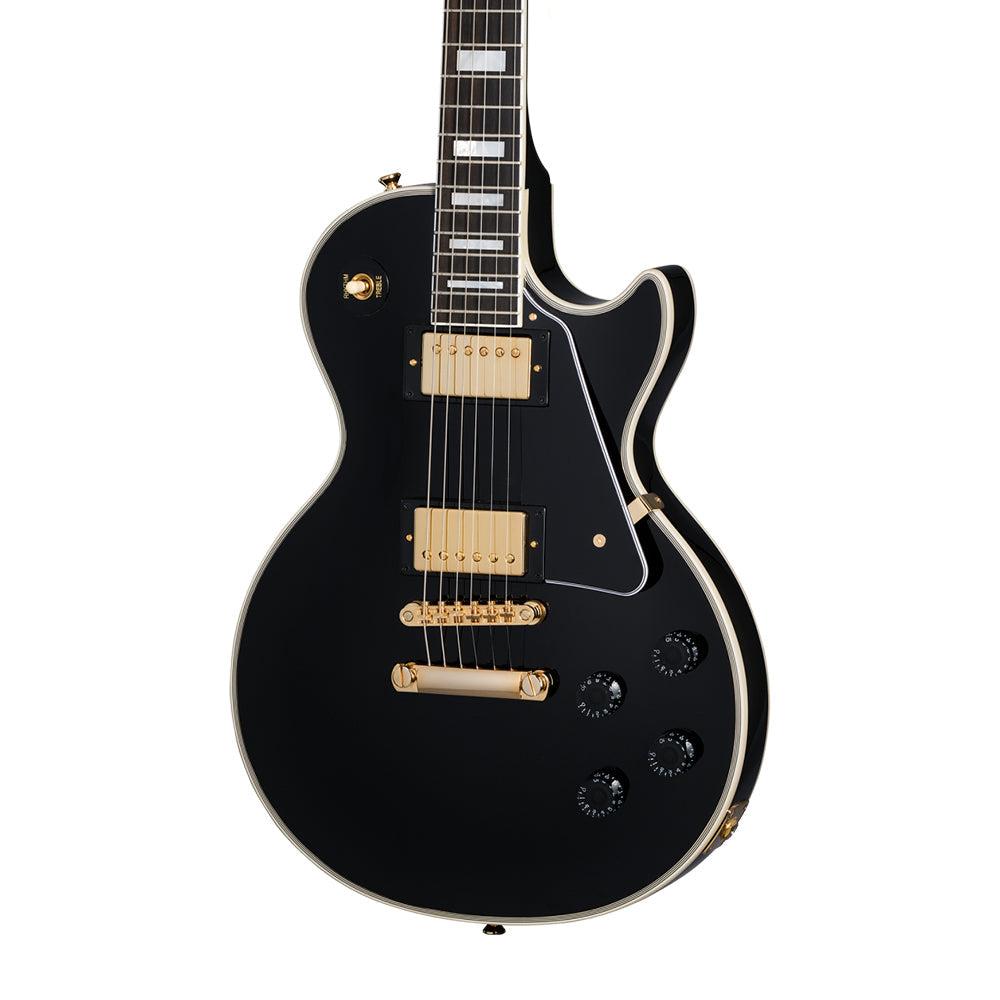 (Epiphone Inspired by Gibson Custom) Epiphone Les Paul Custom Electric Guitar - Ebony
 | Zoso Music Sdn Bhd