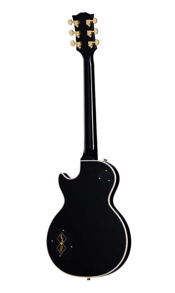 (Epiphone Inspired by Gibson Custom) Epiphone ECLPCEBGH1 Les Paul Custom Electric Guitar - Ebony