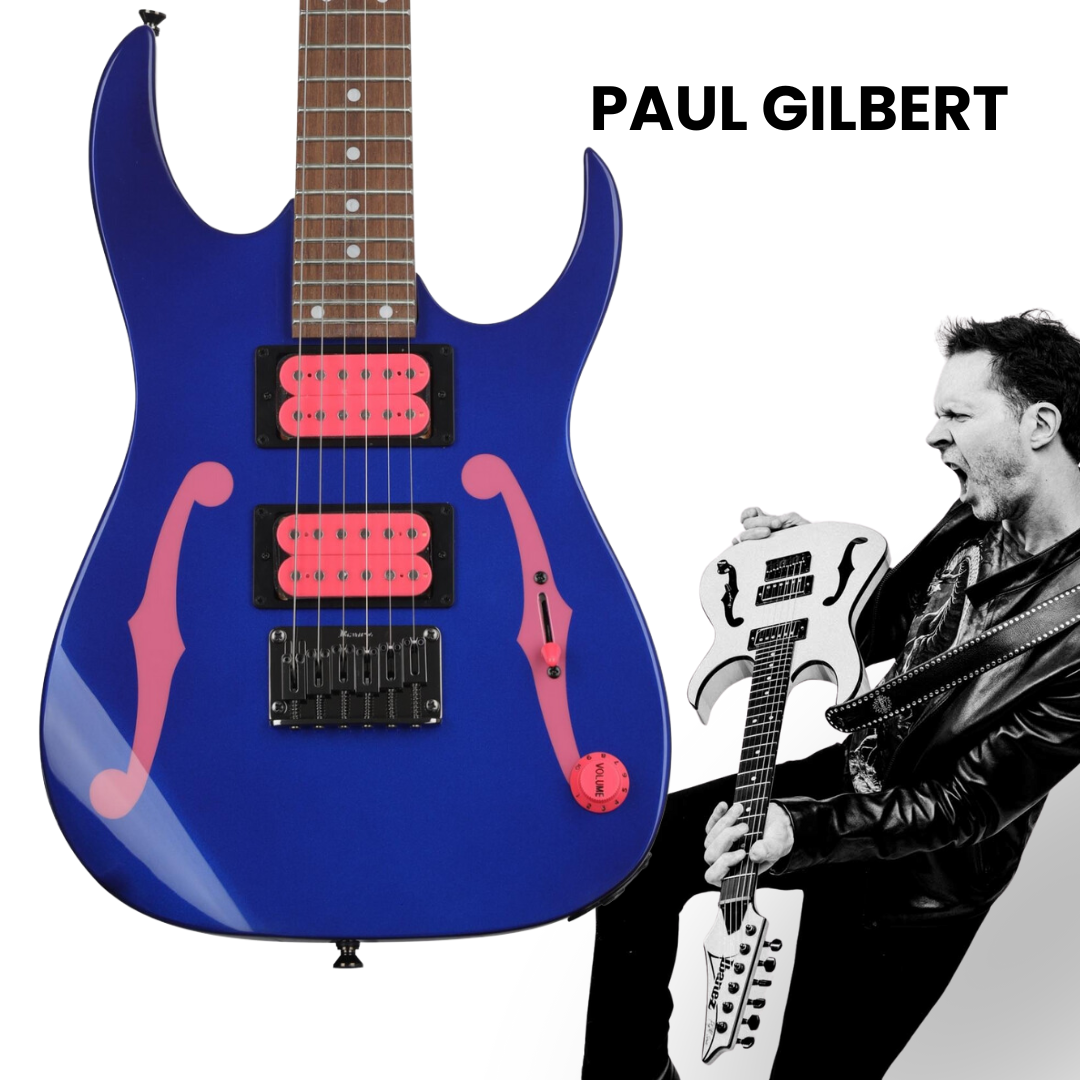 Ibanez Paul Gilbert Signature PGMM11 Electric Guitar - Jewel Blue (PGMM11-JB)