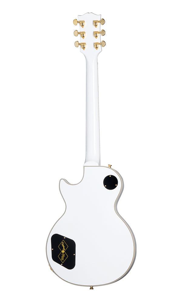 (Epiphone Inspired by Gibson Custom) Epiphone ECLPCAWGH1 Les Paul Custom Electric Guitar - Alpine White