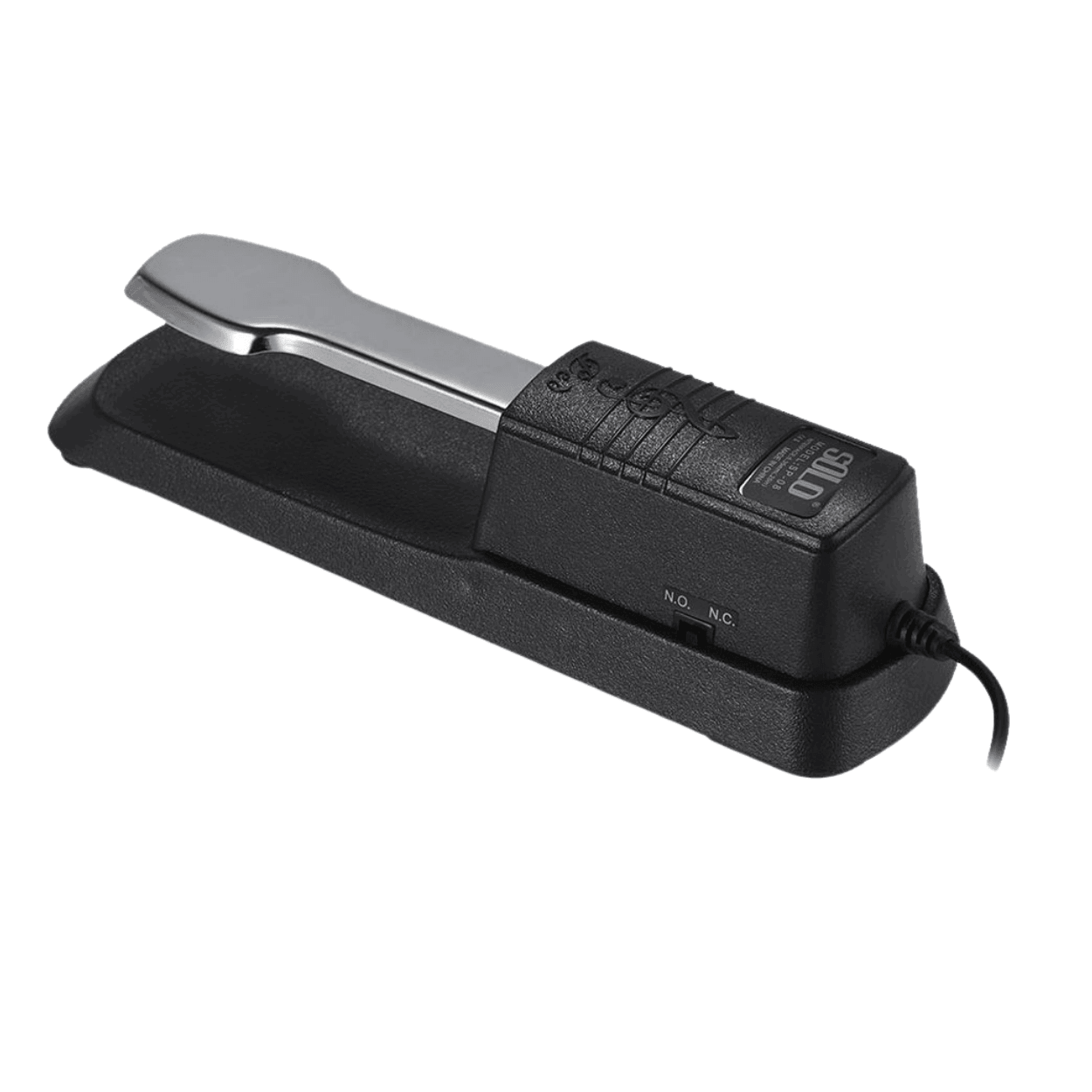 Aroma Sustain Pedal For Electronic Keyboard And Digital Piano, With Black Colour | AROMA , Zoso Music