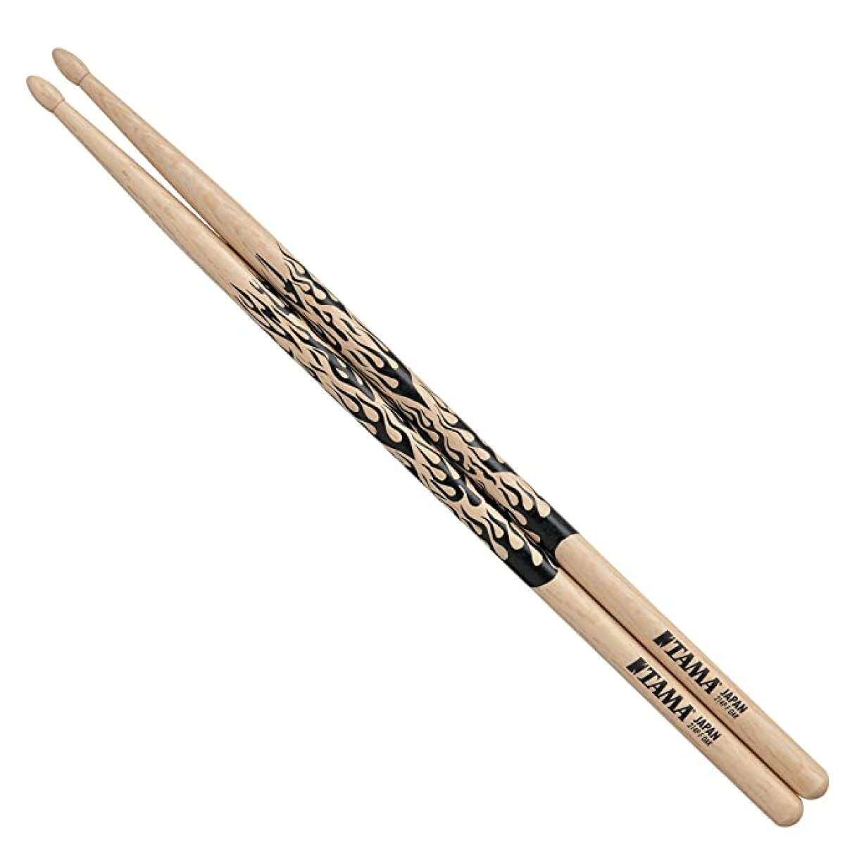 Tama Rhythmic Fire Drumsticks 7A Wood Tip | Zoso Music Sdn Bhd