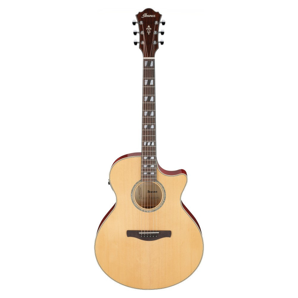 Ibanez AE170-NTR AE Series Acoustic Electric Guitar, Natural High Gloss