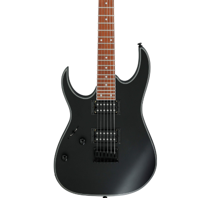 Ibanez RG421EXL Left-Handed Electric Guitar - Black Flat