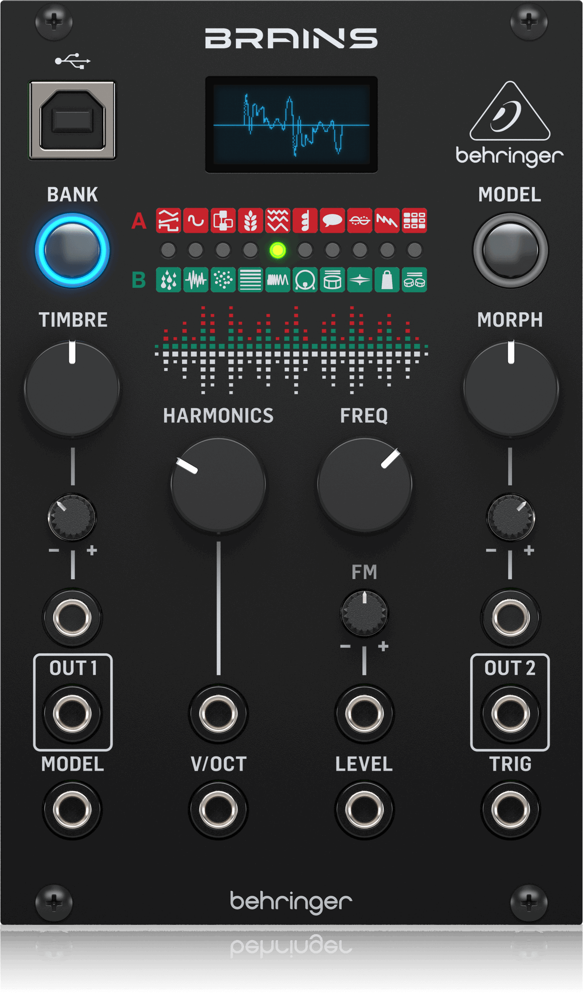 Behringer Brains Multi-Engine Oscilator Eurorack Module | BEHRINGER , Zoso Music