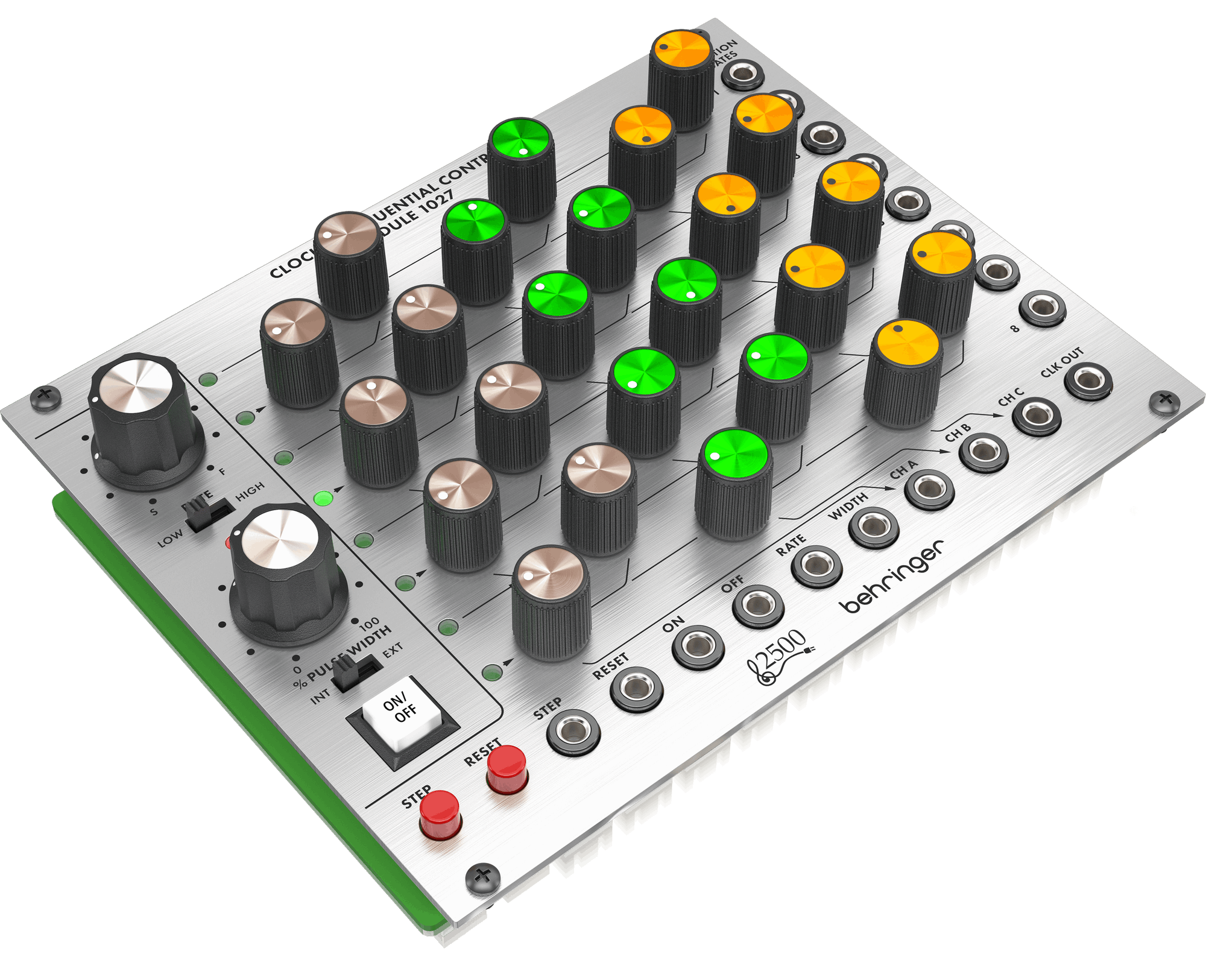 Behringer Clocked Sequential Control Module 1027 8-step Sequencer Eurorack Module | BEHRINGER , Zoso Music