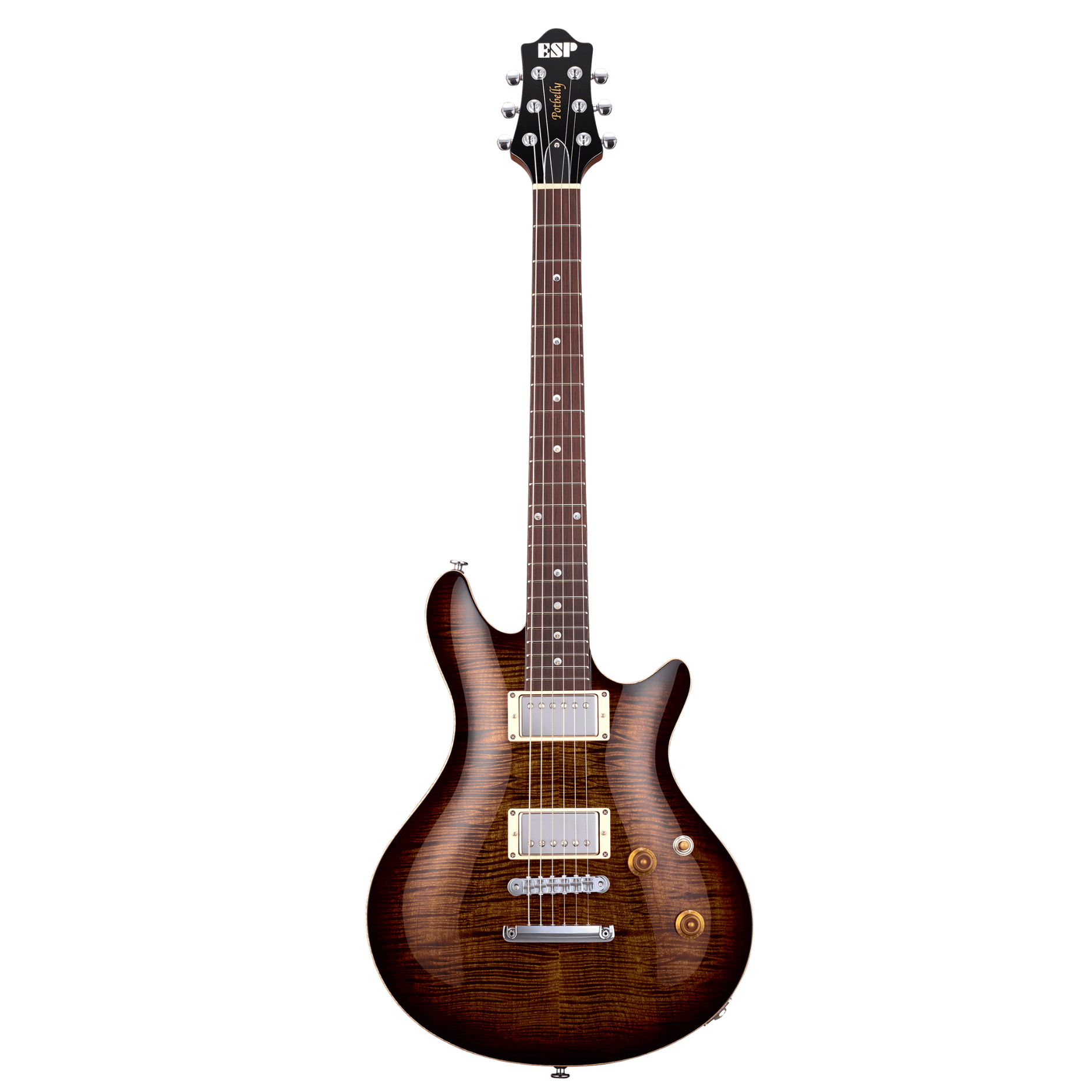 ESP Potbelly Electric Guitar - Tiger Eye Sunburst