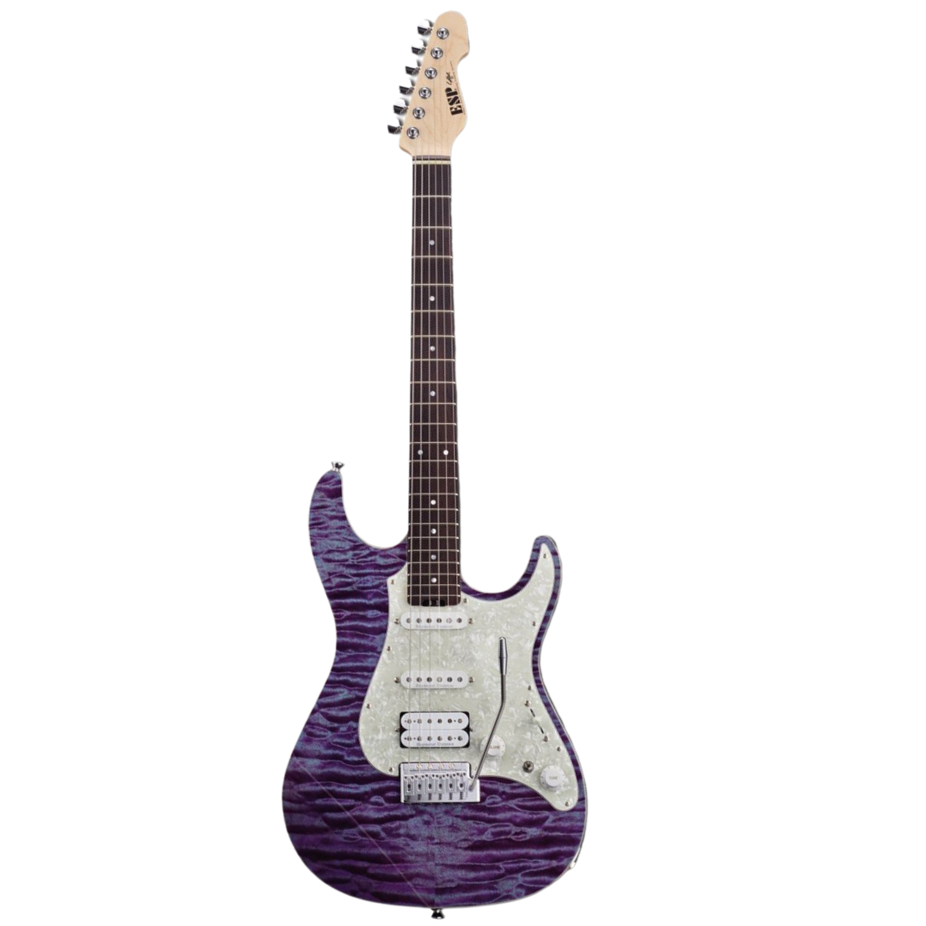 ESP Snapper-CTM/M Electric Guitar - Indigo Purple with Purple Pearl Black (SNAPPERCTMM)
