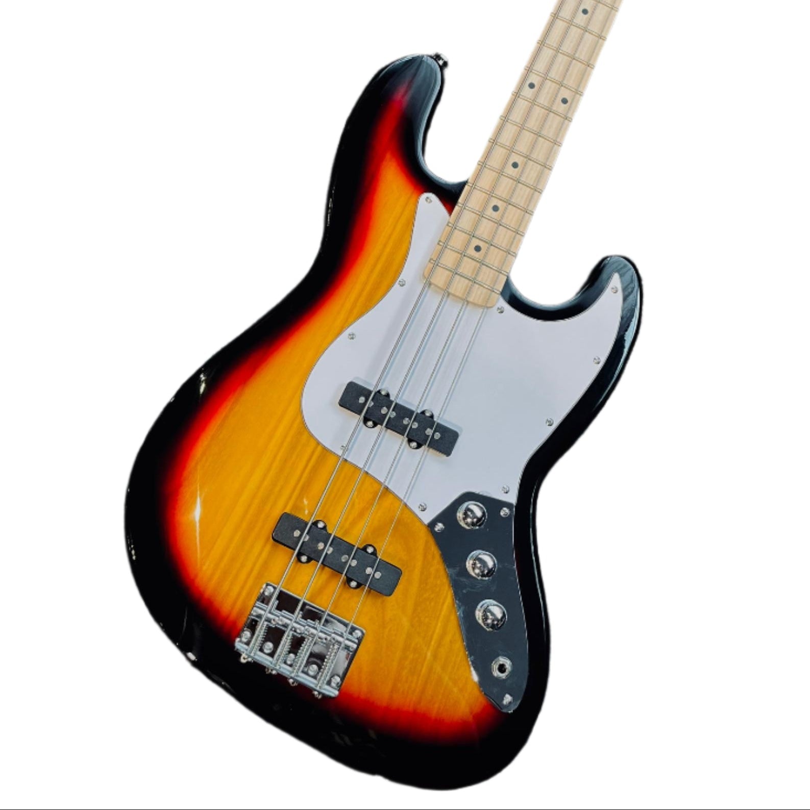 Neowood K-EB6-4-M SB Jazz Bass 4 String Maple Neck Bass Guitar Sunburst | Zoso Music Sdn Bhd