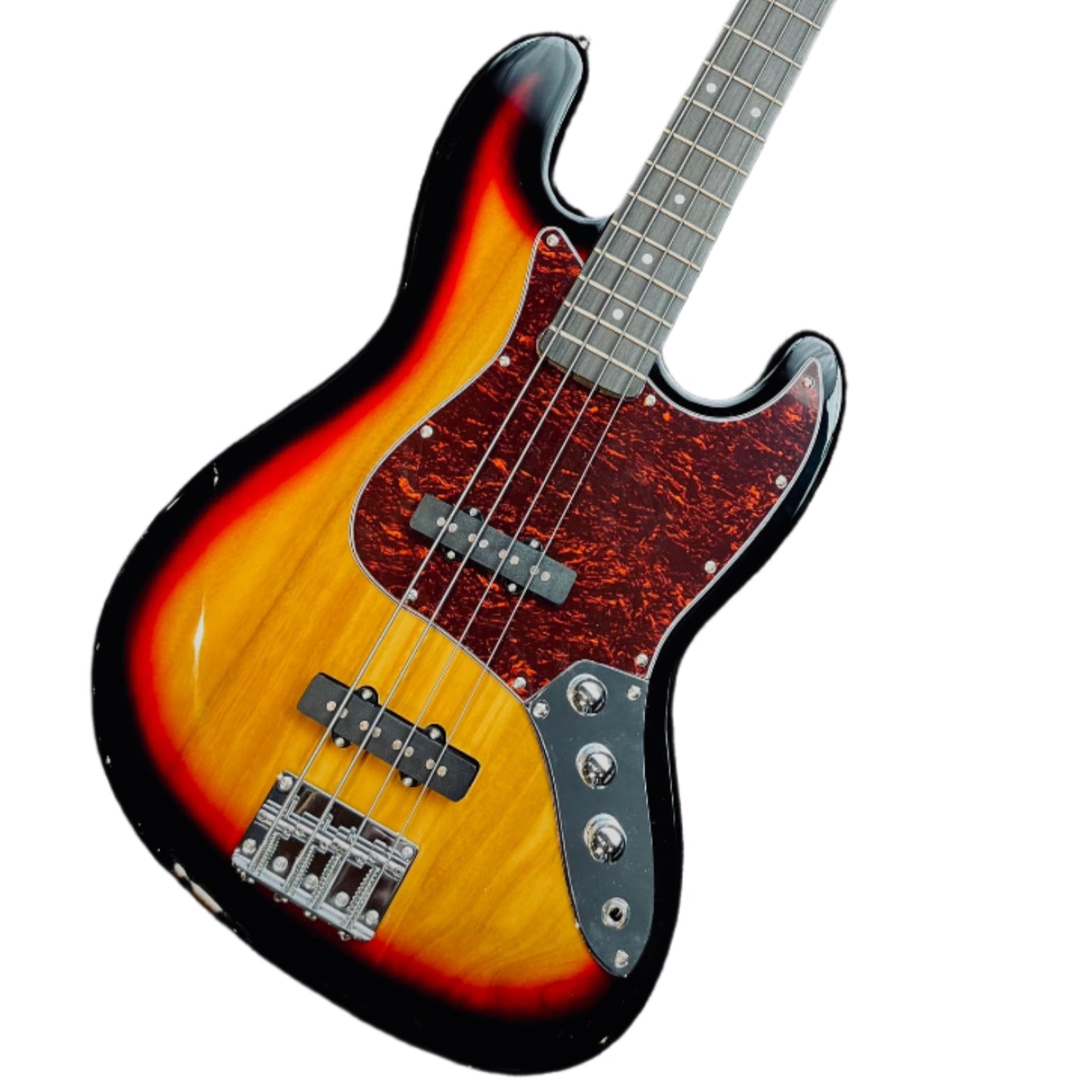 Neowood K-EB6-4-R SB Jazz Bass 4 String RW Neck Bass Guitar Sunburst | Zoso Music Sdn Bhd