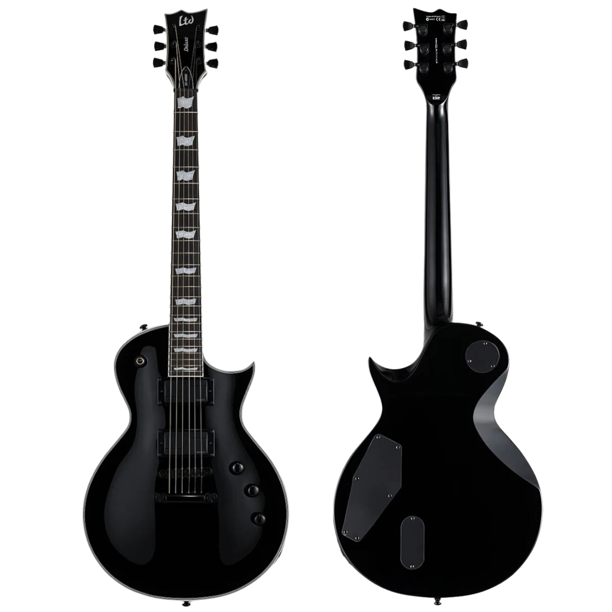 ESP LTD EC-1000S Fluence Electric Guitar - Black