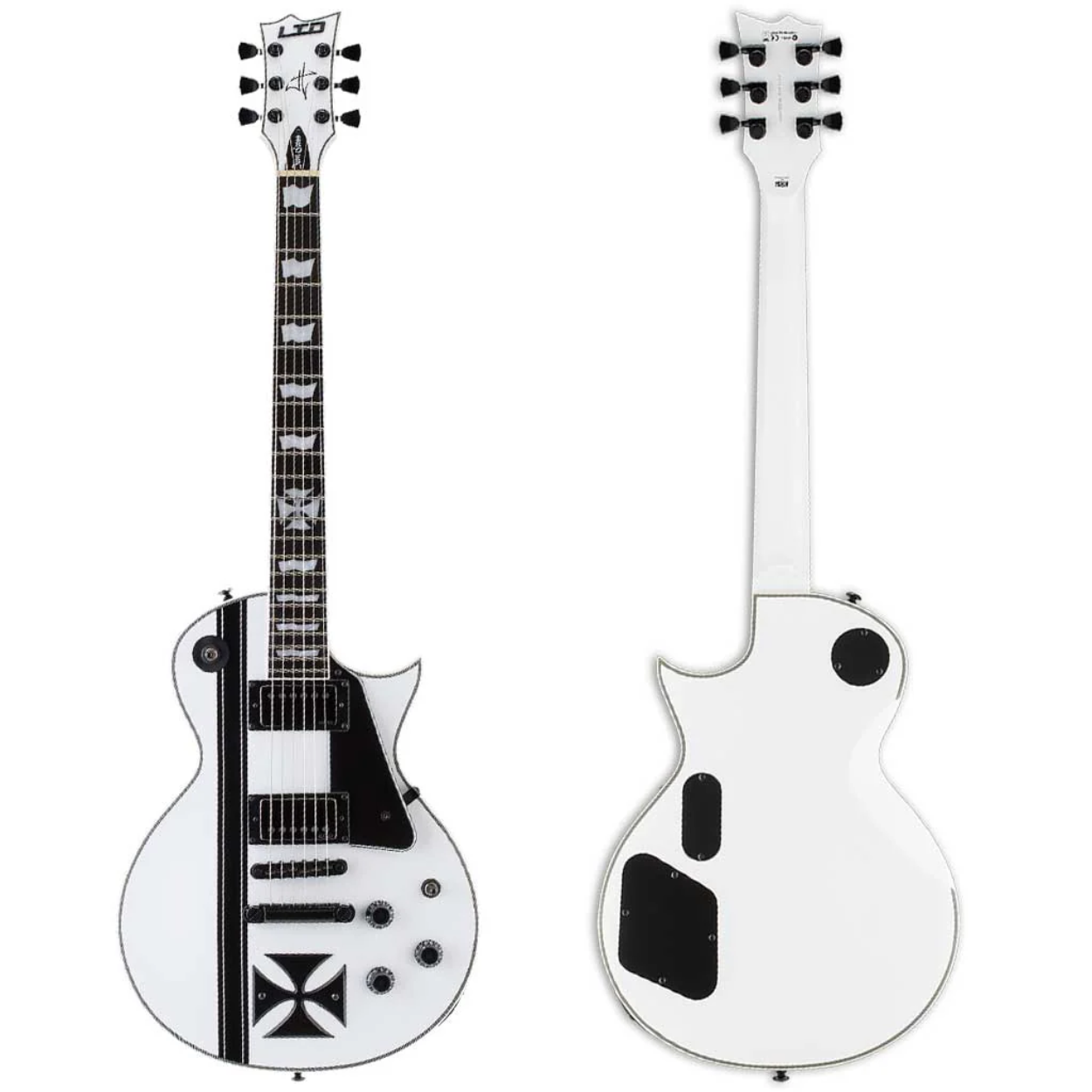 ESP LTD Iron Cross James Hetfiled Signature Electric Guitar - Snow White