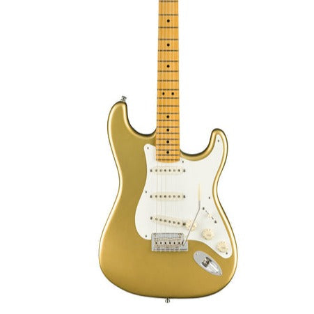 Fender Lincoln Brewster Signature Stratocaster Electric Guitar, Maple FB, Aztec Gold