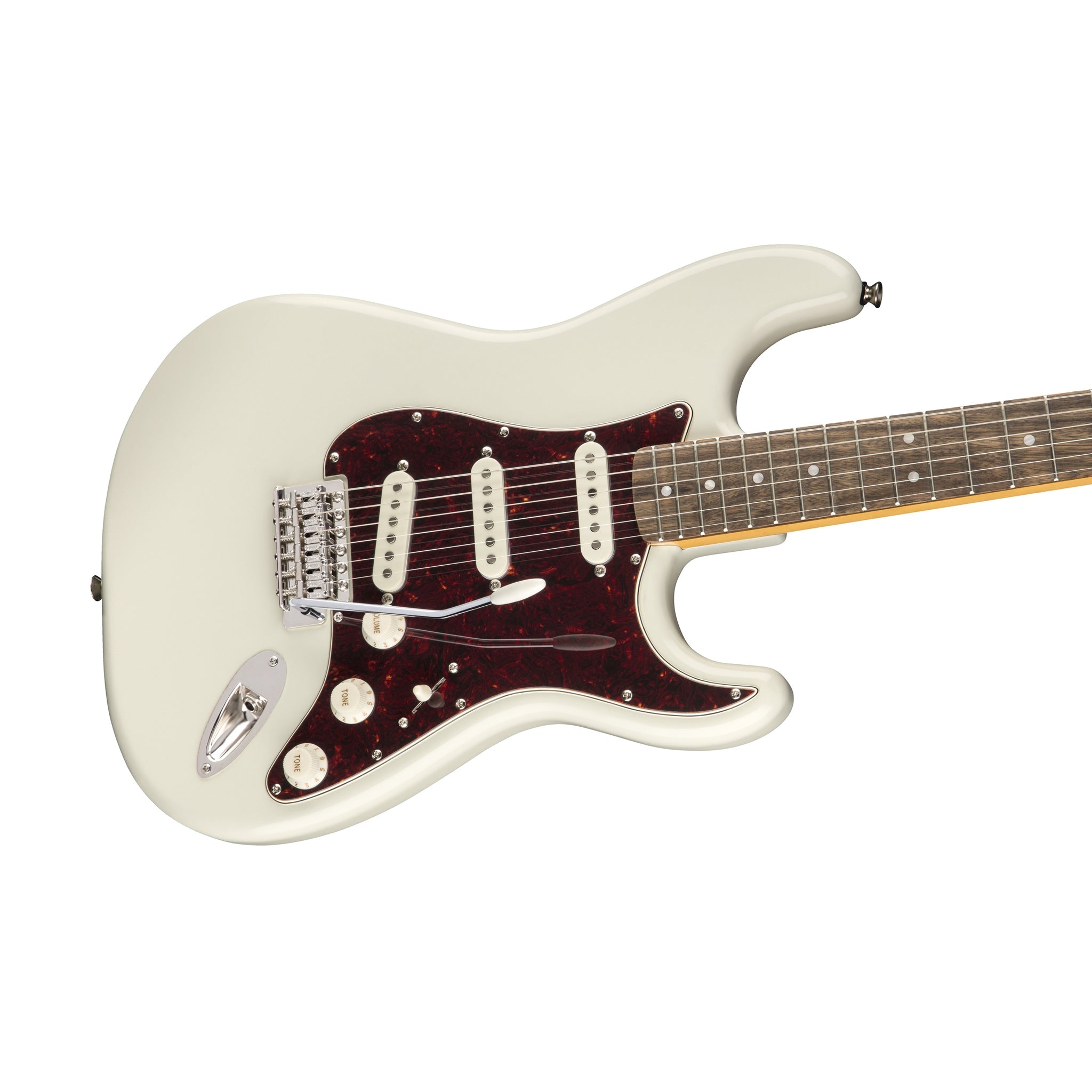 Squier By Fender Classic Vibe 70s Stratocaster Electric Guitar Laurel Fretboard Color Olympic White