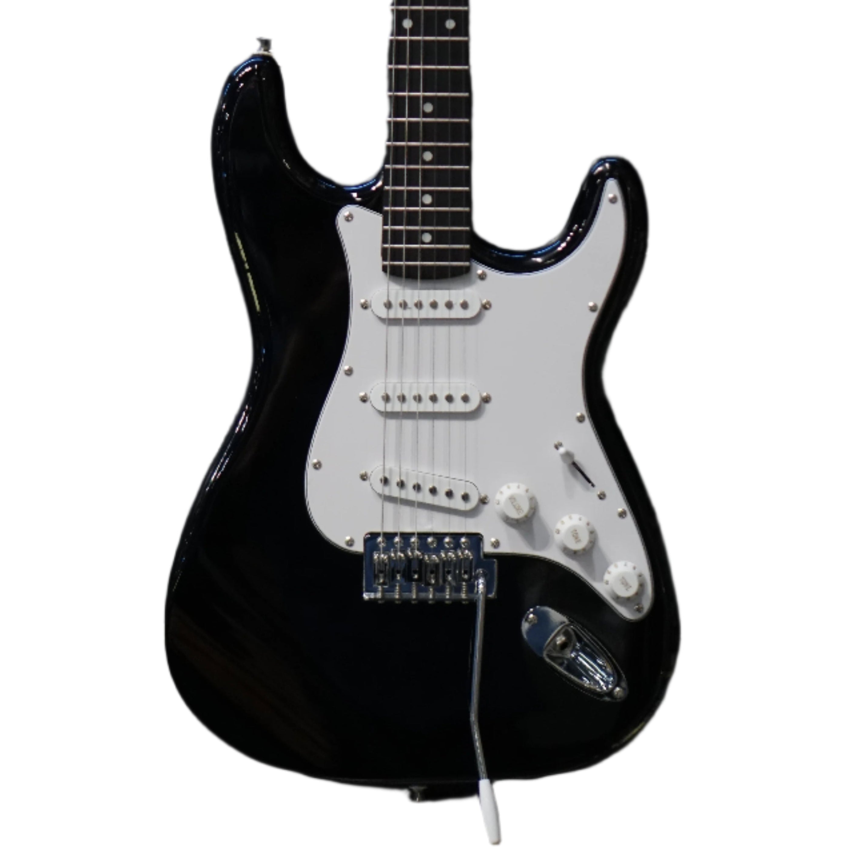 Neowood K-EG1-R BK Strat SSS Electric Guitar Black | Zoso Music Sdn Bhd