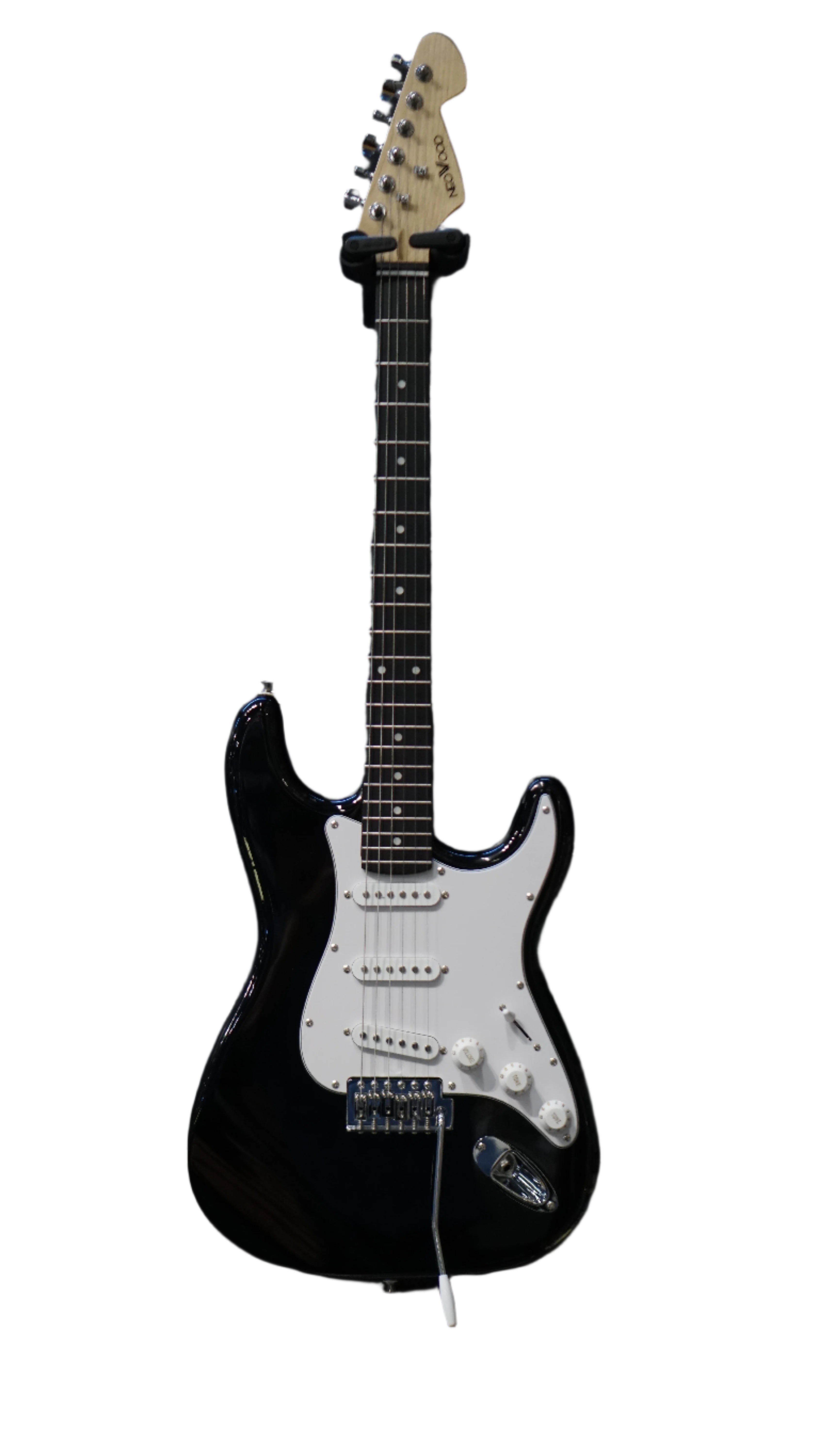 Neowood K-EG1-R BK Strat SSS Electric Guitar Black