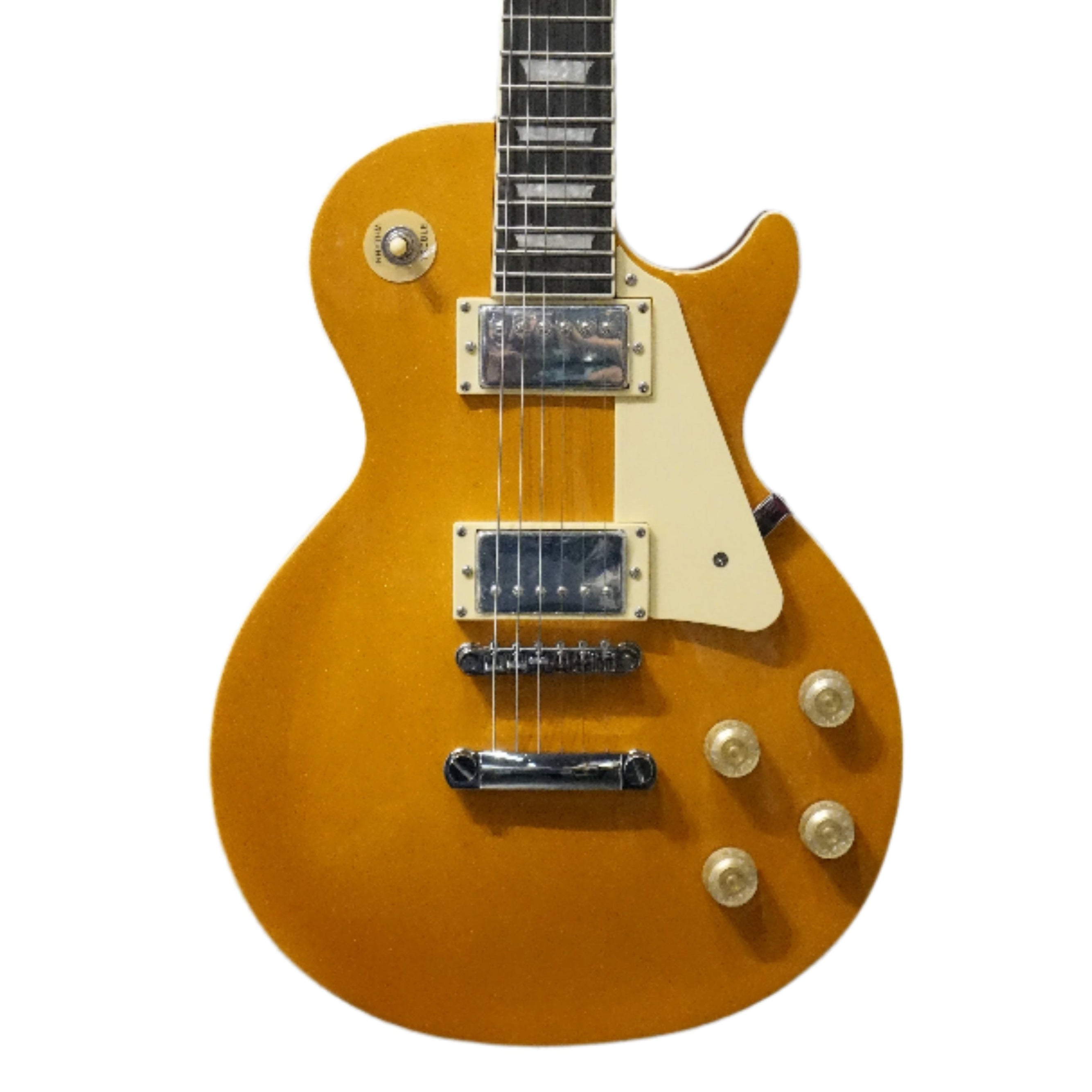 Neowood K-EG9-GD Les Paul Shape Electric Guitar Goldtop | Zoso Music Sdn Bhd