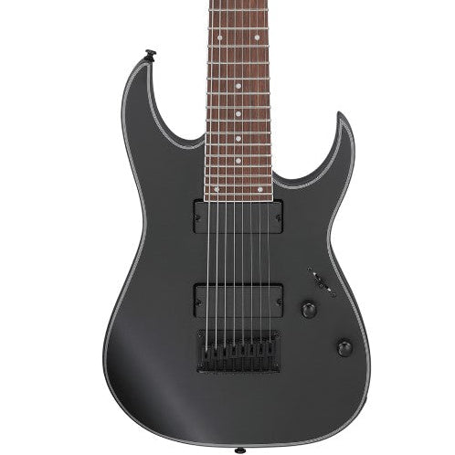 Ibanez RG8EX-BKF RG Standard Series 8 String Electric Guitar, Black Flat | Zoso Music Sdn Bhd