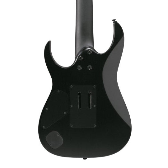 Ibanez RGRB720-BKF RG Iron Label Series Reverse Headstock Electric Guitar 7 Strings, Black Flat