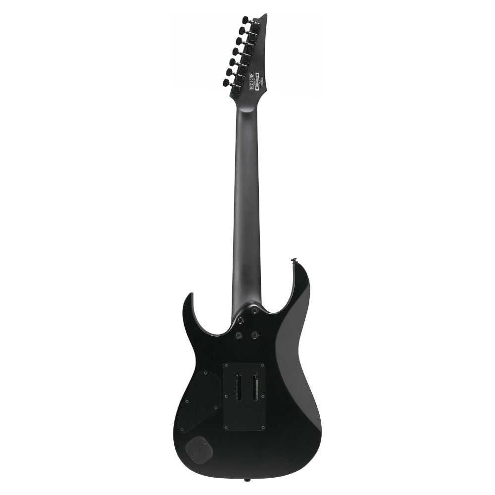 Ibanez RGRB720-BKF RG Iron Label Series Reverse Headstock Electric Guitar 7 Strings, Black Flat