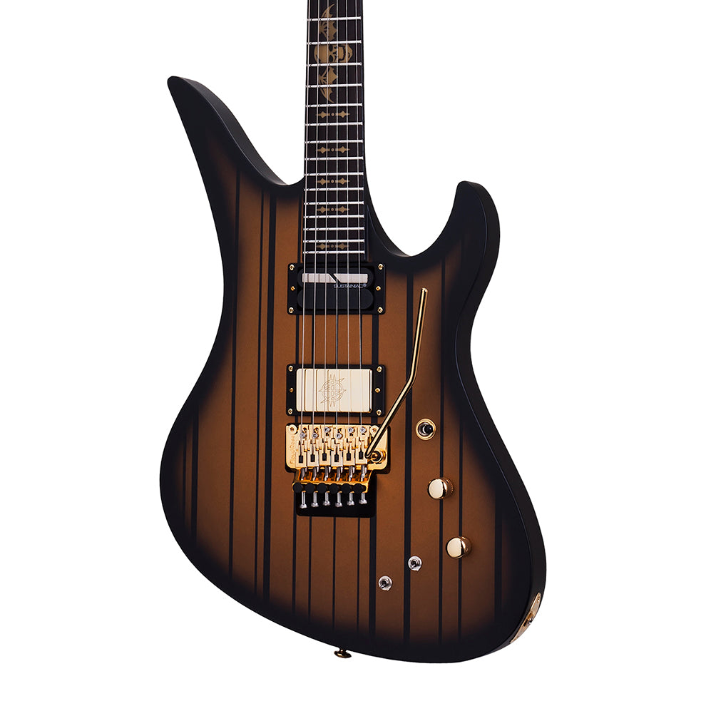 Schecter Synyster Gates Custom-S Sustainiac & Floyd Rose - Satin Gold Burst [MIK]