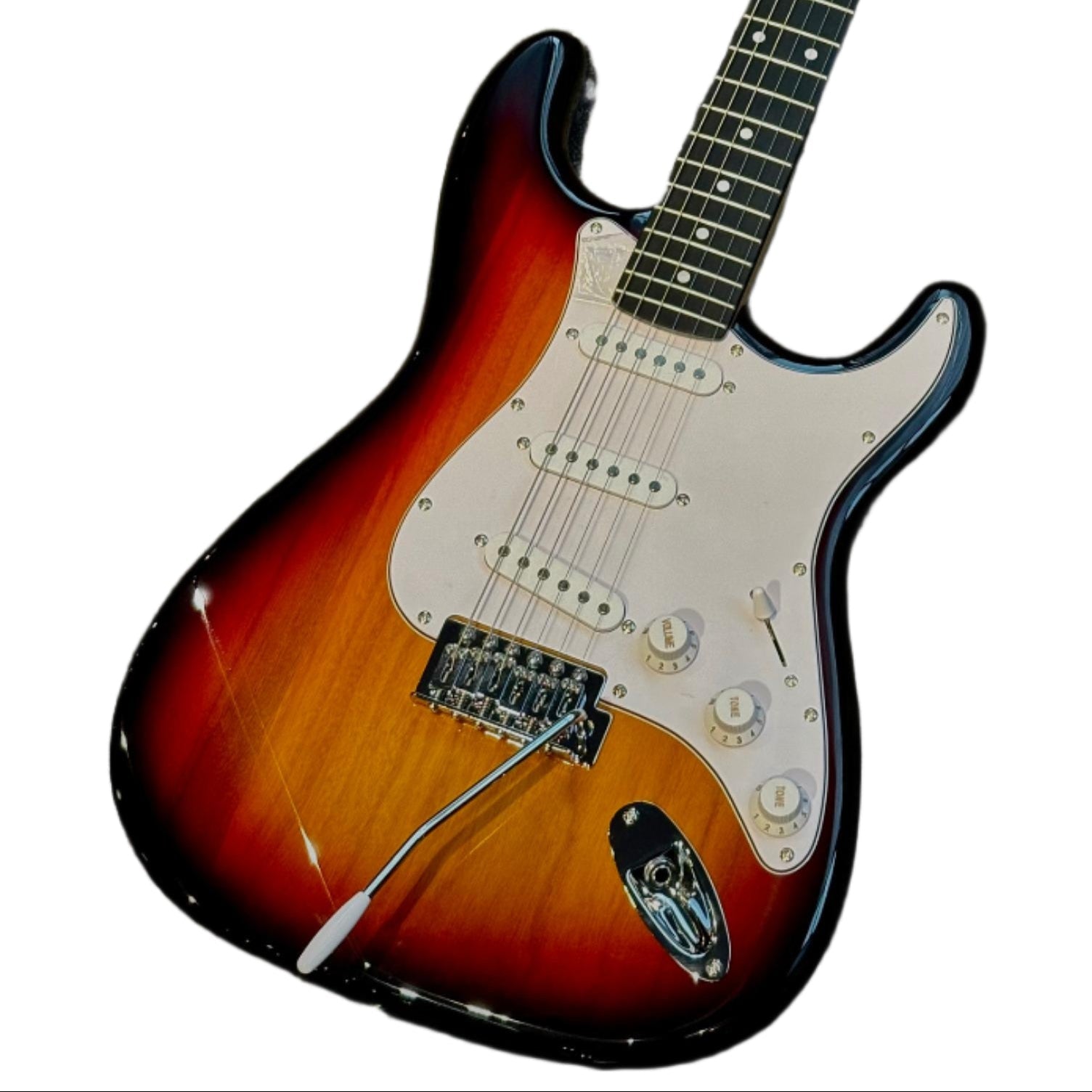 Neowood K-EG1-R SB Strat SSS Electric Guitar Sunburst | Zoso Music Sdn Bhd