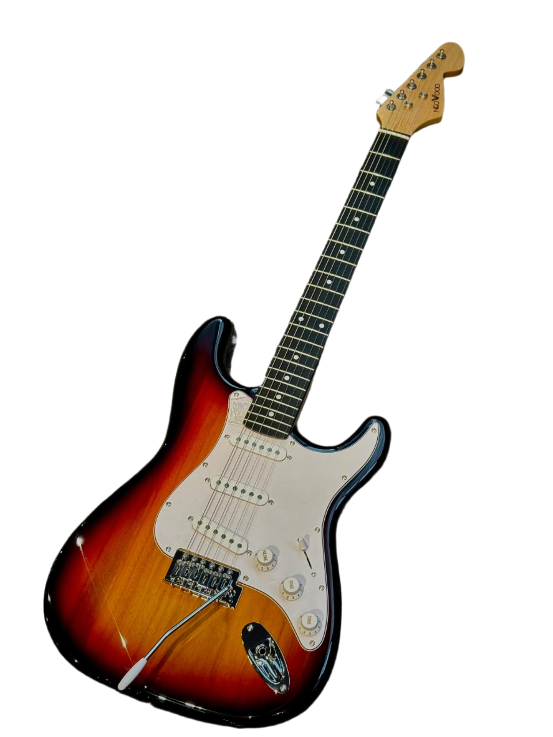 Neowood K-EG1-R SB Strat SSS Electric Guitar Sunburst