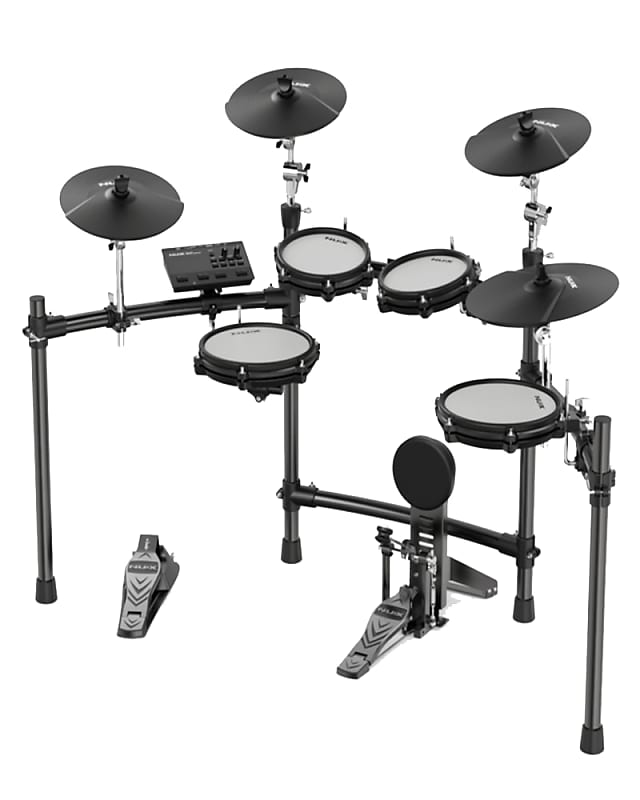 Nux DM-310 Full Set Digital Electronic Drum with Bluetooth and Dual Mesh Head