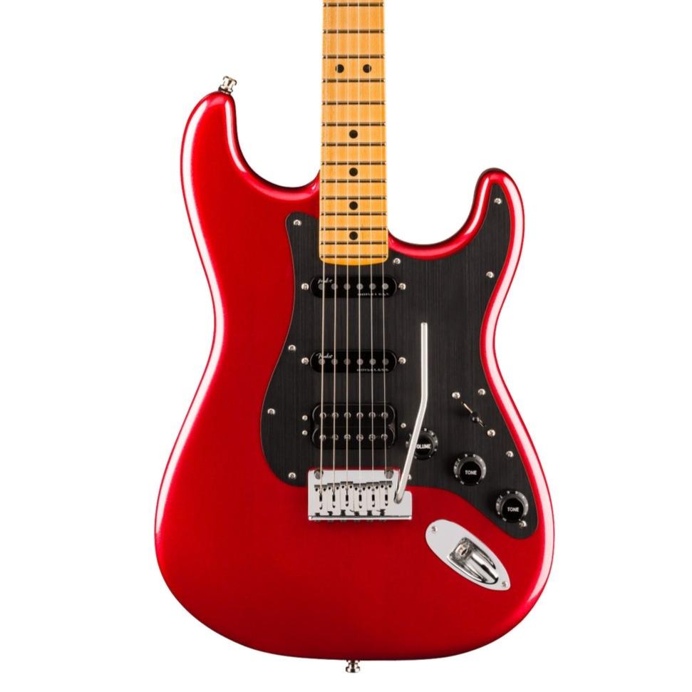 Fender American Ultra II Stratocaster HSS Electric Guitar, Maple FB, Sinister Red