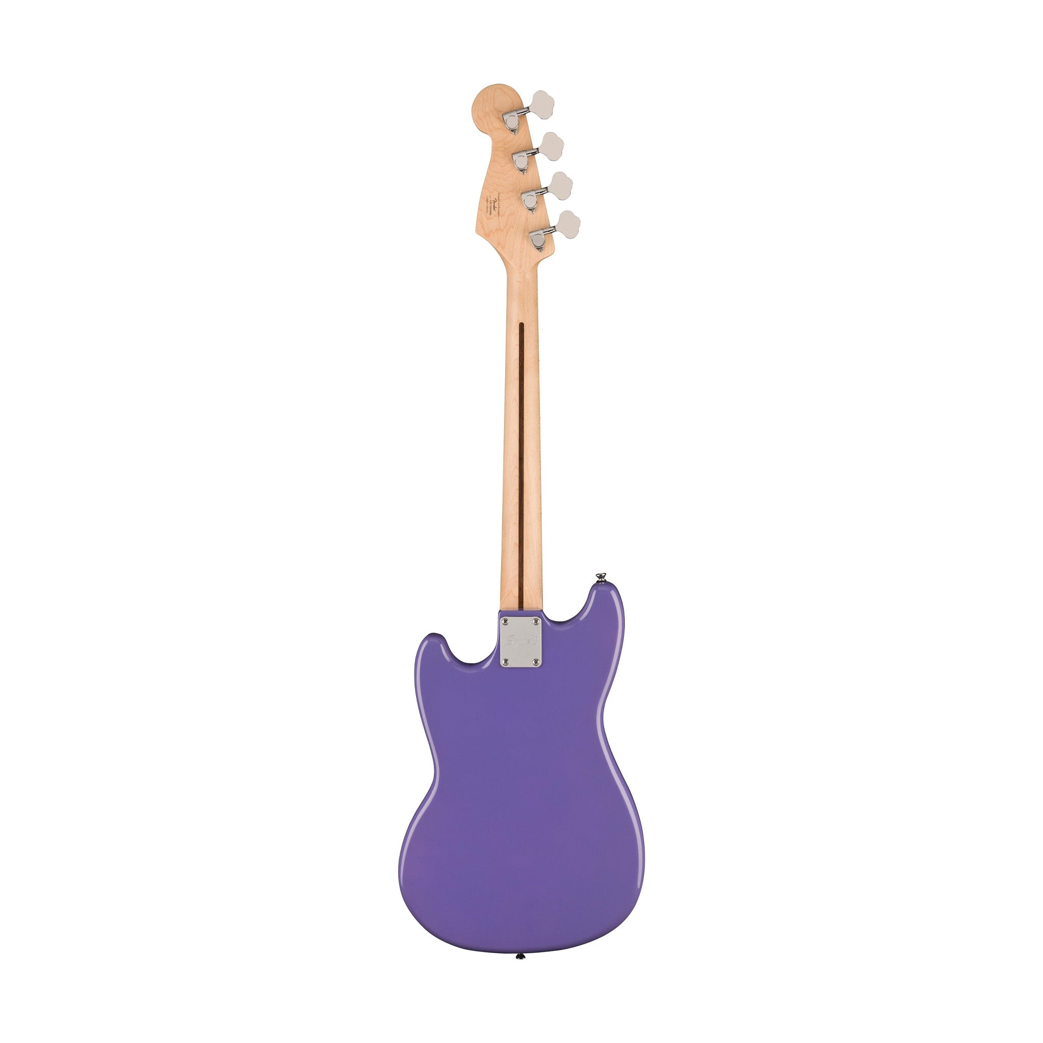 Squier Limited Edition Sonic Bronco Bass Guitar w/Black Pickguard, Maple FB, Ultraviolet