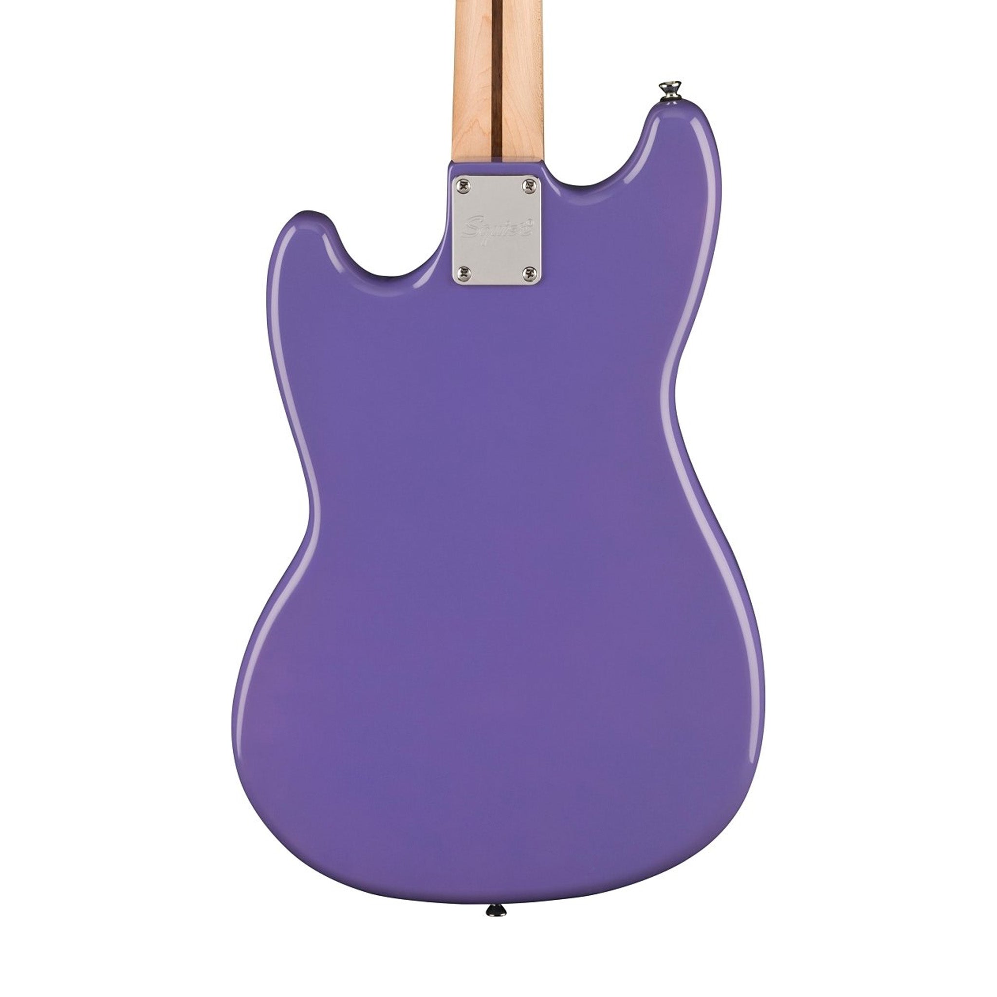 Squier Limited Edition Sonic Bronco Bass Guitar w/Black Pickguard, Maple FB, Ultraviolet