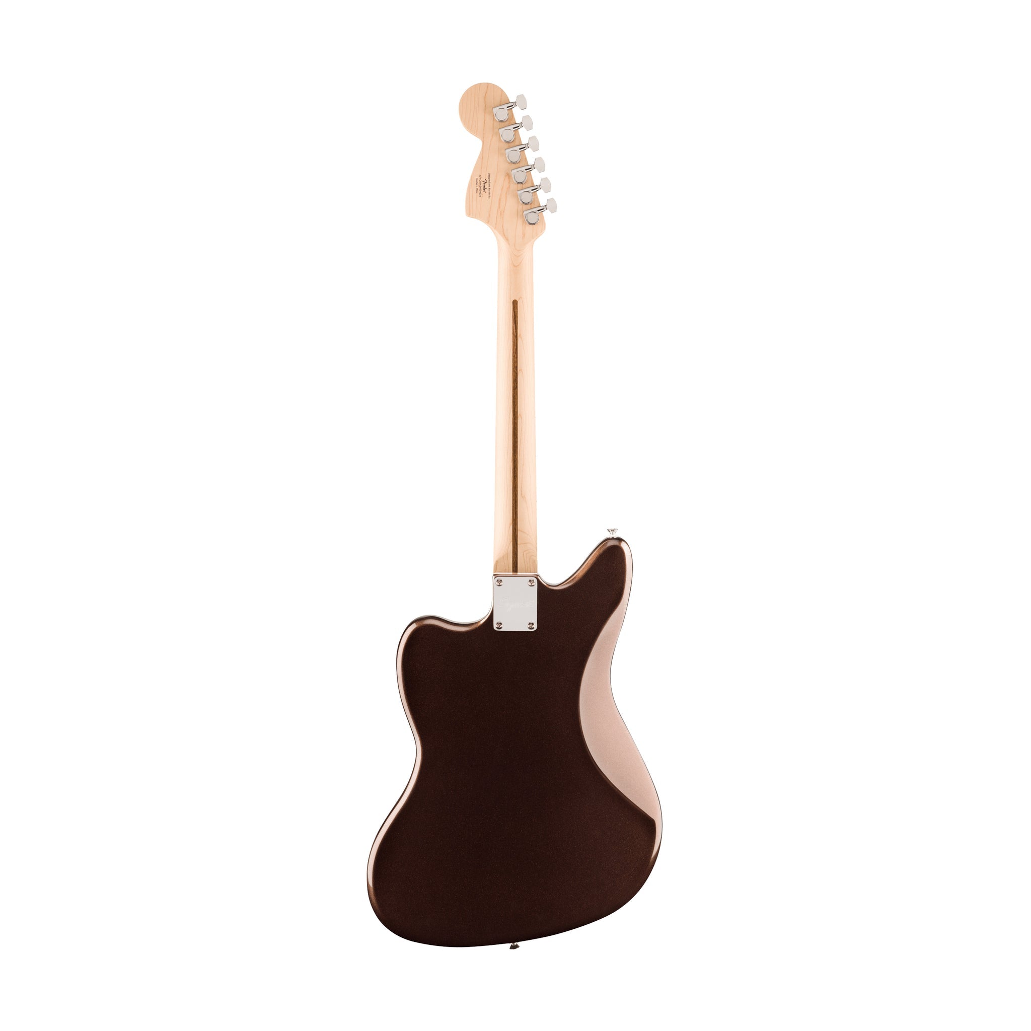 Squier Affinity Series Jaguar Electric Guitar, Maple FB, Mystic Metallic Brown