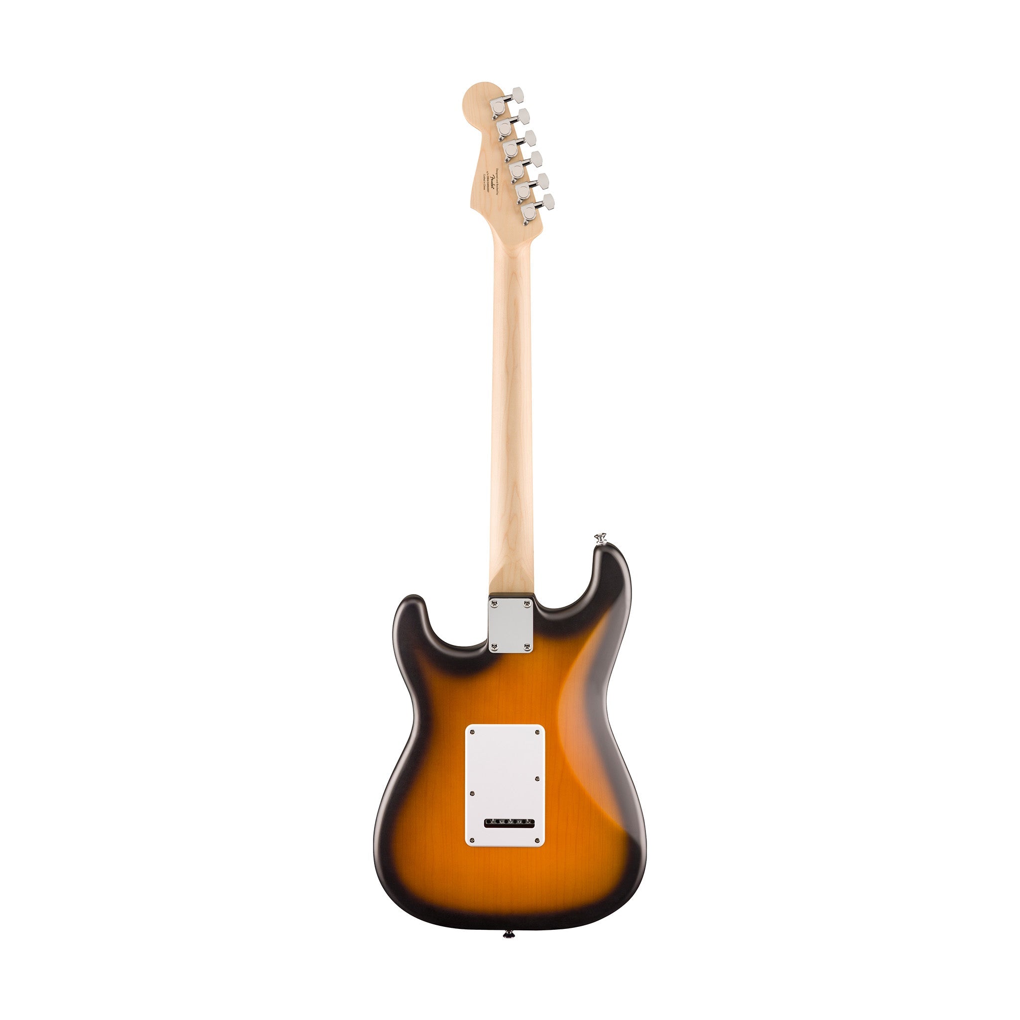 Squier Debut Series Stratocaster Electric Guitar, Laurel FB, 2-Colour Sunburst