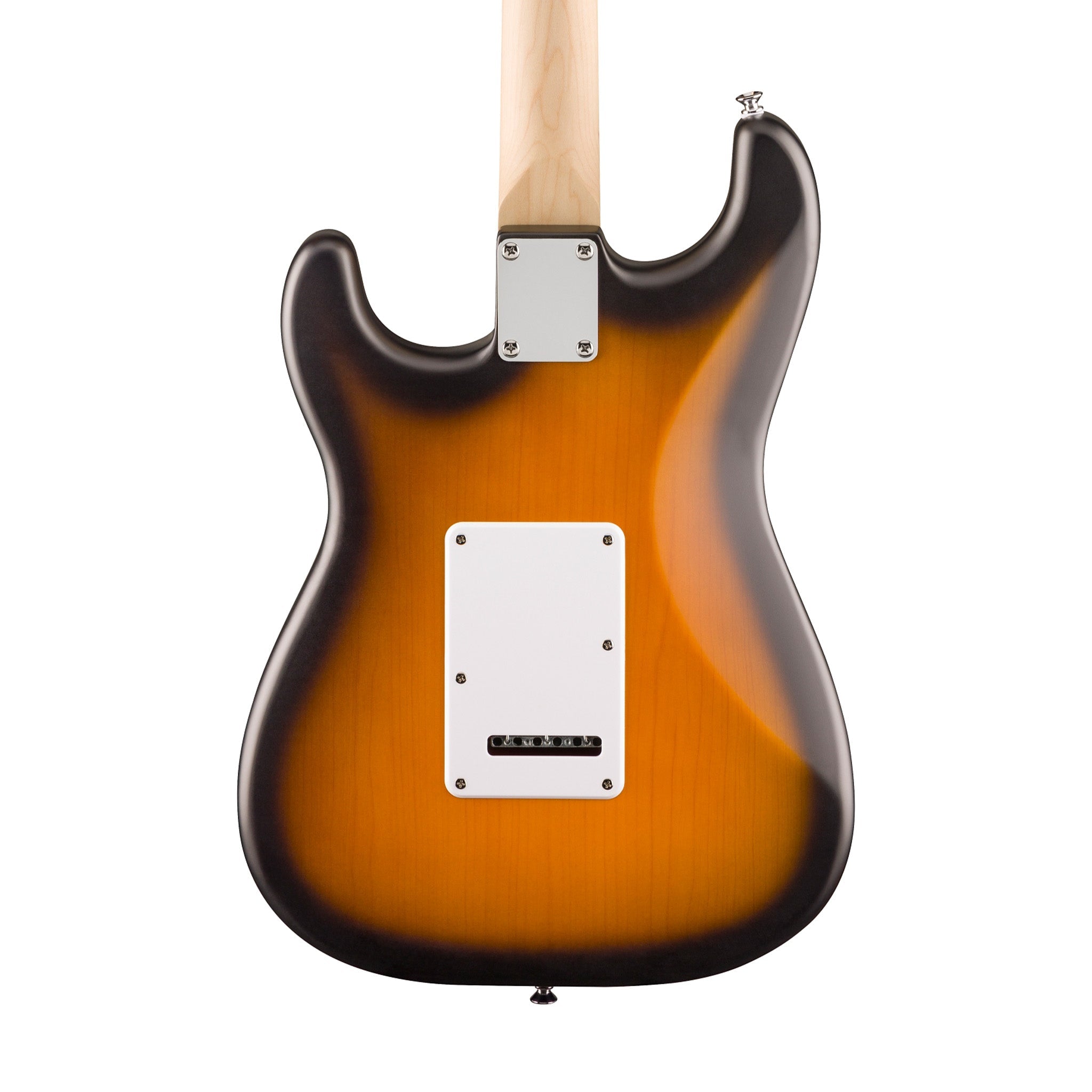 Squier Debut Series Stratocaster Electric Guitar, Laurel FB, 2-Colour Sunburst