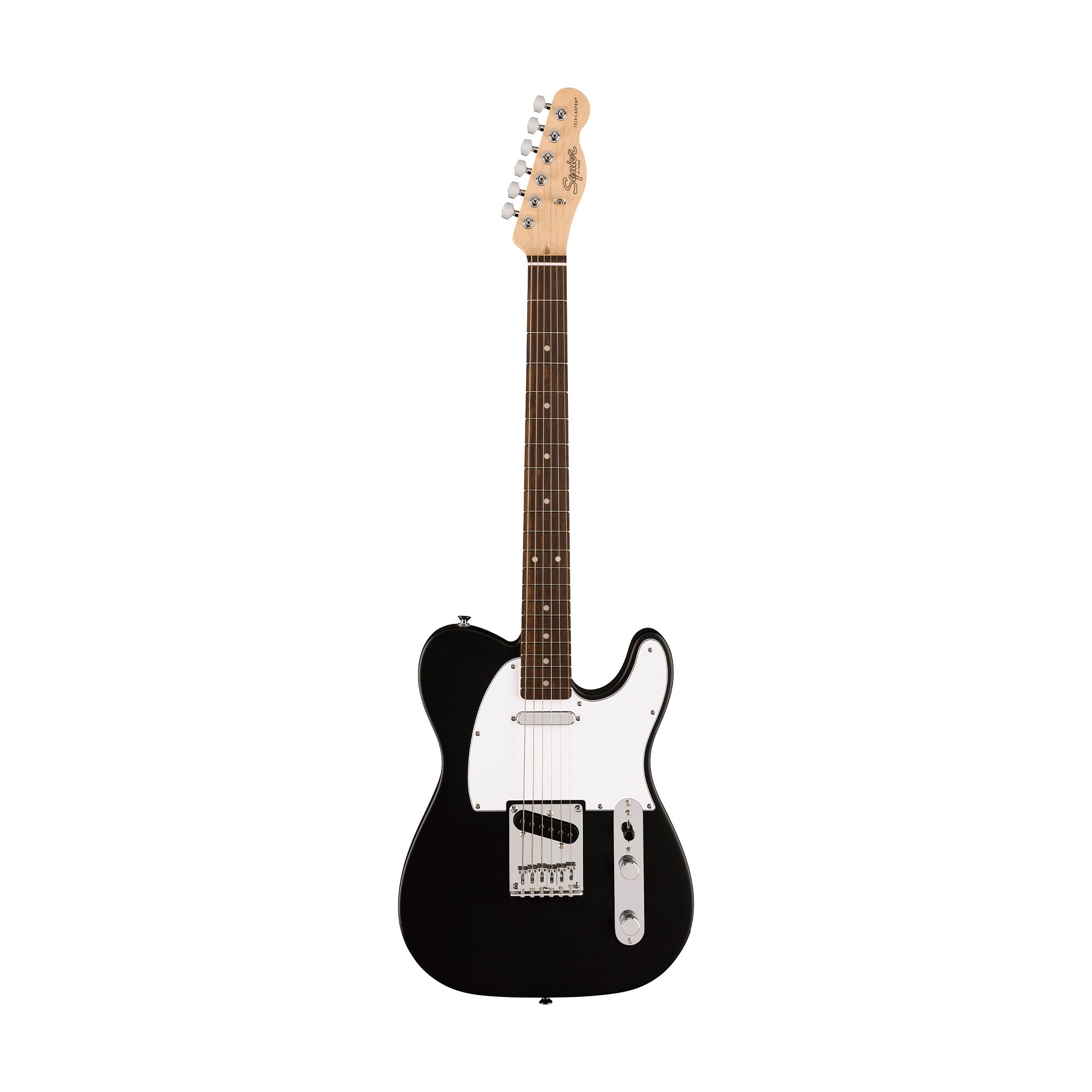 Squier Debut Series Telecaster Electric Guitar, Laurel FB, Black