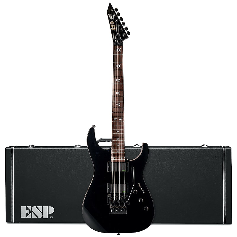 ESP LTD KH-602 Kirk Hammett Signature Electric Guitar with Hardcase - Black