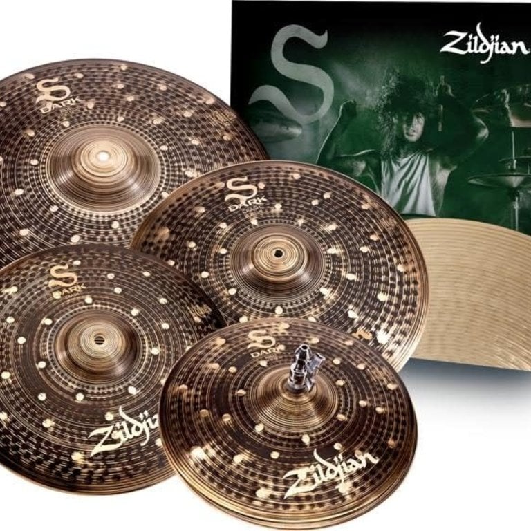 Zildjian SD4680 S Dark Cymbal Pack - 14