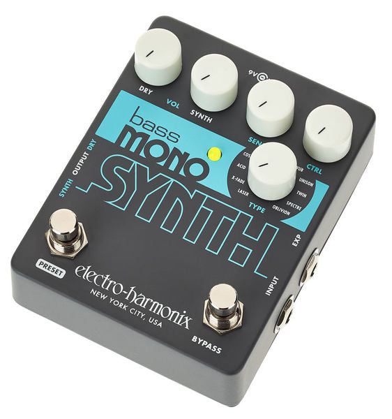 Electro-Harmonix Bass Mono Synth Effects Pedal | ELECTRO-HARMONIX , Zoso Music