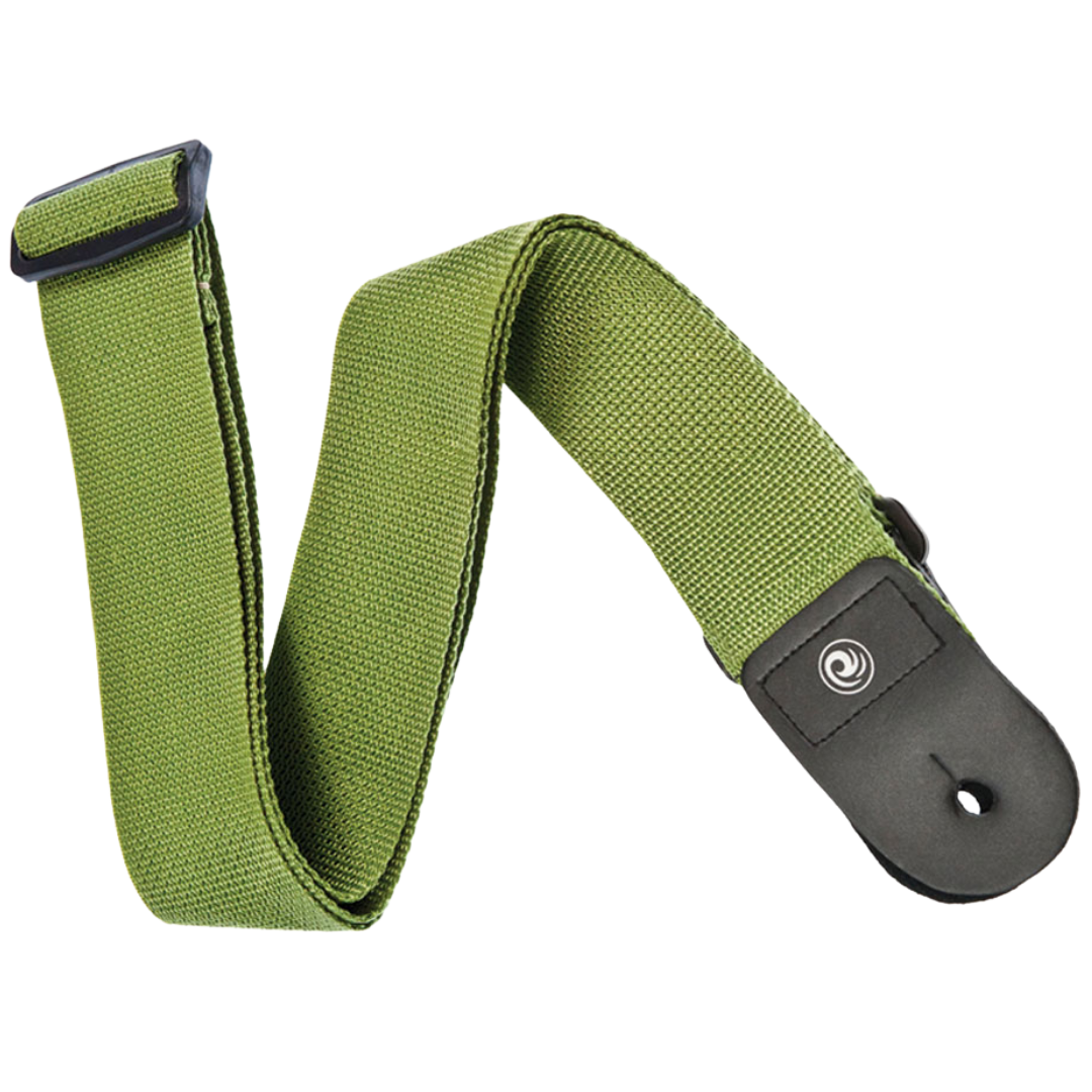 PLANET WAVES PLWPWS107 HEAVY DUTY POLYPROPYLENE GUITAR STRAP (OLIVE GREEN/GREEN), PLANET WAVES, GUITAR & BASS ACCESSORIES, planet-waves-guitar-accessories-pws107, ZOSO MUSIC SDN BHD