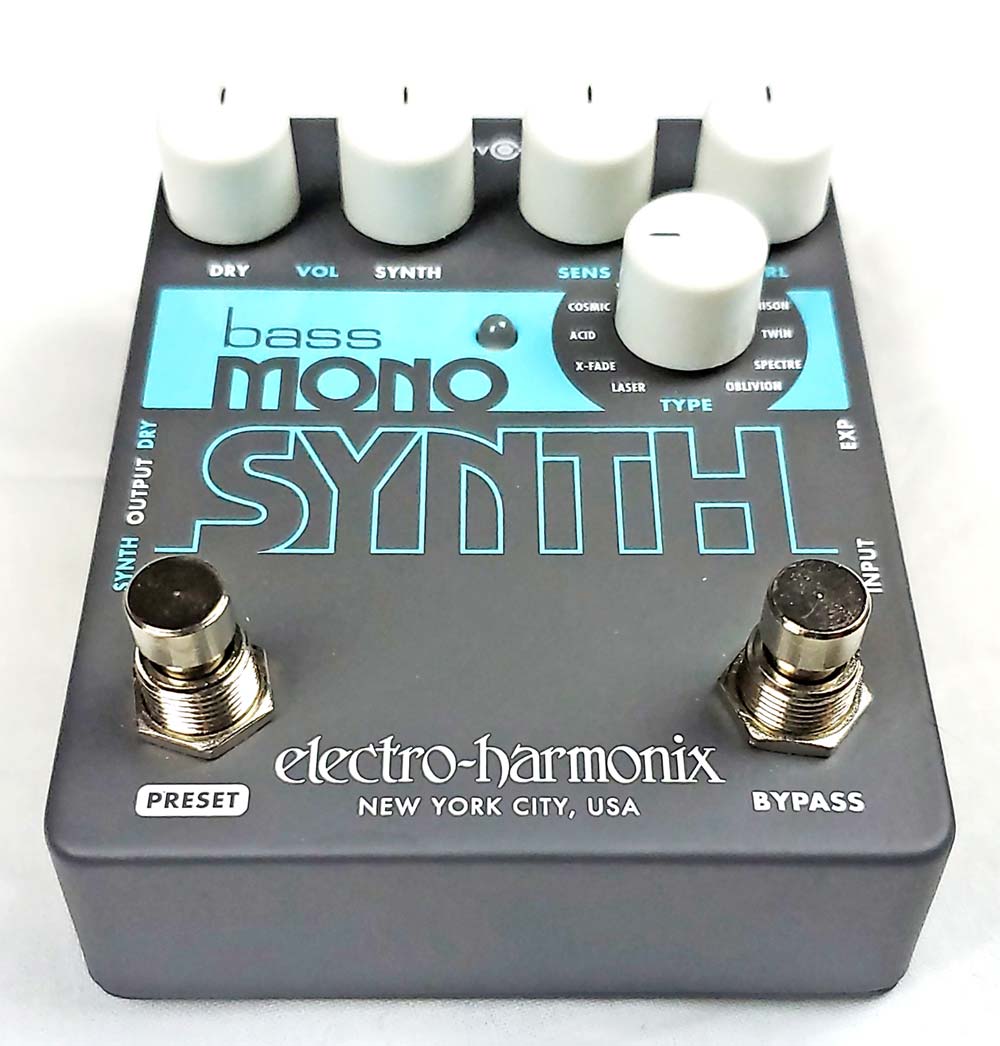 Electro-Harmonix Bass Mono Synth Effects Pedal | ELECTRO-HARMONIX , Zoso Music