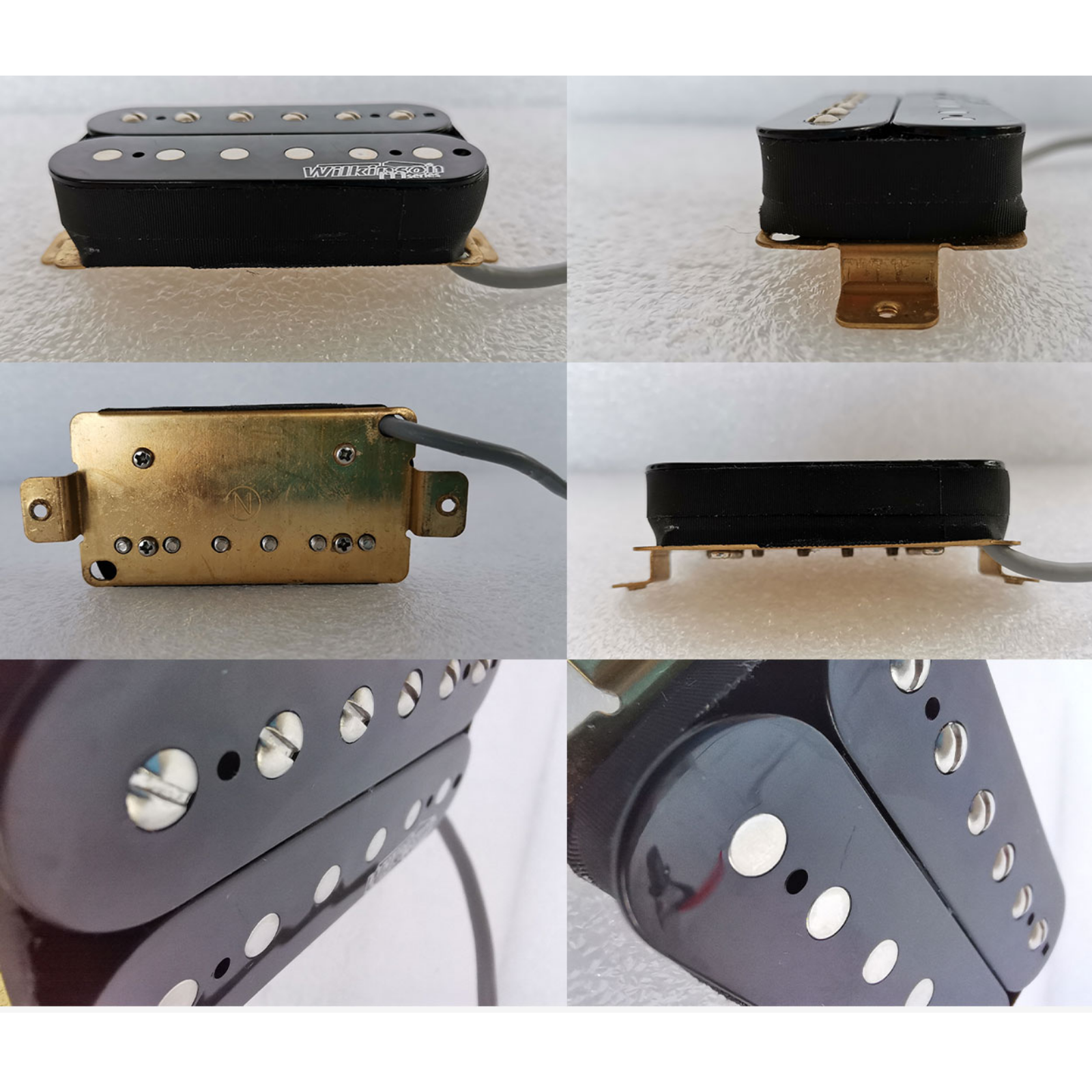 WILKINSON CLASSIC TONE HUMBUCKER PICKUP BRIDGE FOR ELECTRIC GUITAR COLOR BLACK, WILKINSON, PICKUPS & PARTS, wilkinson-pickups-parts-wohhbb, ZOSO MUSIC SDN BHD