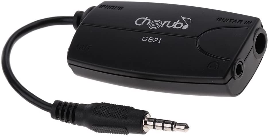 CHERUB GB2i INTERFACE FOR GUITAR/BASS TO PHONE (GB-2i) | CHERUB , Zoso Music