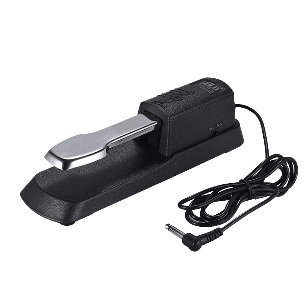 Aroma Sustain Pedal For Electronic Keyboard And Digital Piano, With Black Colour | AROMA , Zoso Music