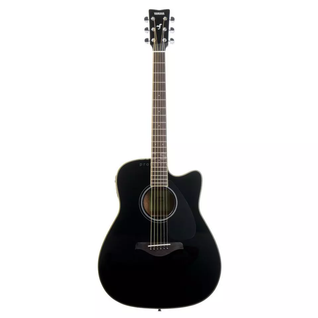 Yamaha FGX820C Dreadnought Cutaway Acoustic-Electric Guitar - Black (FGX-820C), YAMAHA, ACOUSTIC GUITAR, yamaha-acoustic-guitar-ymhgfgx820c-bk, ZOSO MUSIC SDN BHD