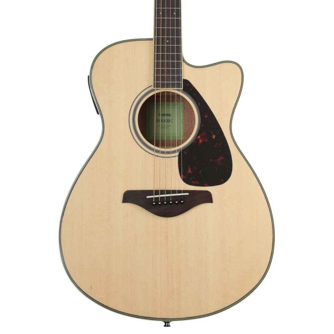 Yamaha FSX820C Concert Cutaway Acoustic-Electric Guitar-Natural (FSX-820C), YAMAHA, ACOUSTIC GUITAR, yamaha-acoustic-guitar-ymhgfsx820c-nt, ZOSO MUSIC SDN BHD