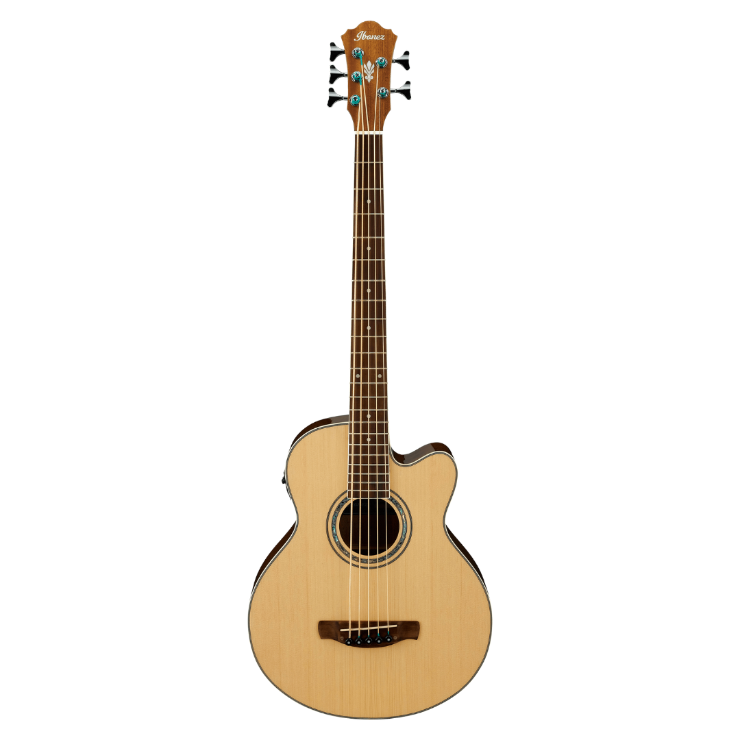 Ibanez AEB105E Acoustic-Electric Bass - Natural High Gloss, IBANEZ, ACOUSTIC BASS GUITAR, ibanez-acoustic-bass-aeb105e-nt, ZOSO MUSIC SDN BHD