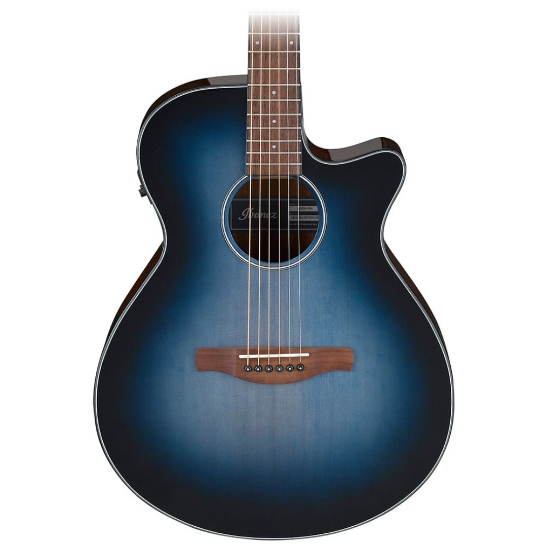 Ibanez AEG50 - Indigo Blue Burst High Gloss, IBANEZ, ACOUSTIC GUITAR, ibanez-acoustic-guitar-aeg50-ibh, ZOSO MUSIC SDN BHD