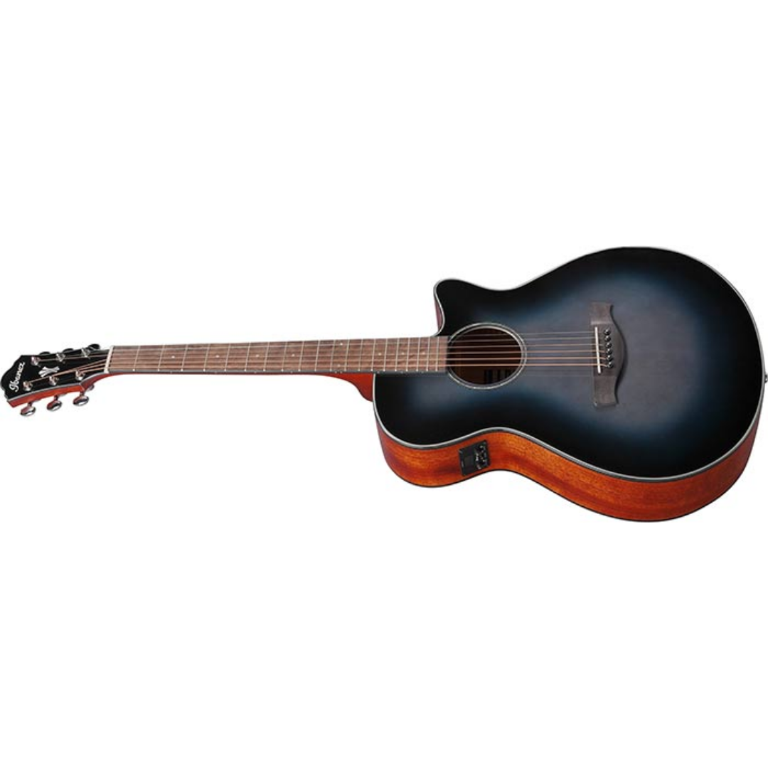 Ibanez AEG50 - Indigo Blue Burst High Gloss, IBANEZ, ACOUSTIC GUITAR, ibanez-acoustic-guitar-aeg50-ibh, ZOSO MUSIC SDN BHD