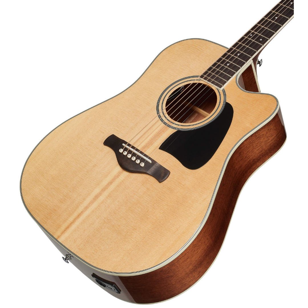 Ibanez AW70ECE Acoustic Guitar - Natural High Gloss (AW70ECE-NT), IBANEZ, ACOUSTIC GUITAR, ibanez-acoustic-guitar-aw70ece-nt, ZOSO MUSIC SDN BHD